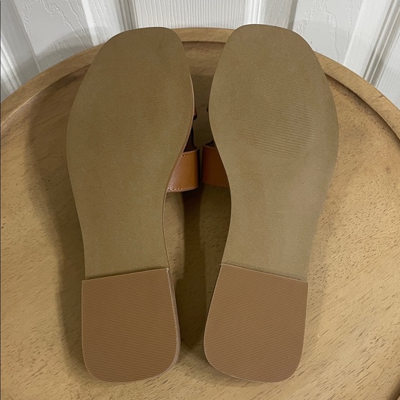 Steve Madden Hayden Slide Sandals in Cognac Size 8 - Picture 3 of 5